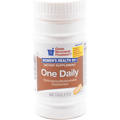 Good Neighbor Pharmacy GNP One Daily Women 50+ Tabs 50 by Pasteur Pharmacy