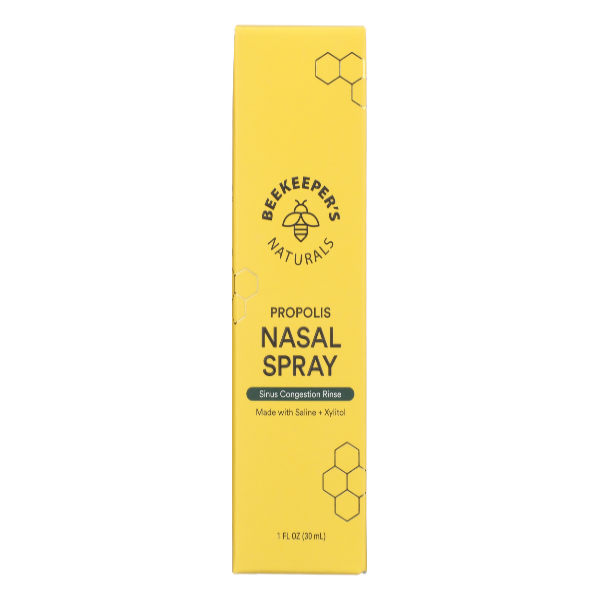 Beekeeper's Naturals Nasal Spray, Propolis 1 Fl Oz by Pasteur Pharmacy