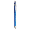 Paper Mate FlexGrip Elite Ballpoint Pen, Retractable, Medium 1 mm, Blue Ink, Blue Barrel, Dozen