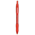 Paper Mate Profile Ballpoint Pen, Retractable, Bold 1.4 mm, Red Ink, Red Barrel, Dozen
