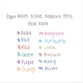 Paper Mate Profile Ballpoint Pen, Retractable, Bold 1.4 mm, Purple Ink, Purple Barrel, Dozen