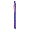 Paper Mate Profile Ballpoint Pen, Retractable, Bold 1.4 mm, Purple Ink, Purple Barrel, Dozen