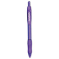 Paper Mate Profile Ballpoint Pen, Retractable, Bold 1.4 mm, Purple Ink, Purple Barrel, Dozen
