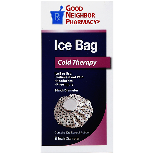 Good Neighbor Pharmacy GNP Ice Bag 9 In by Pasteur Pharmacy