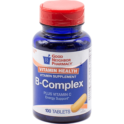 Good Neighbor Pharmacy GNP Vitamin B-Complex + C Supplement 100 Tablets by Pasteur Pharmacy