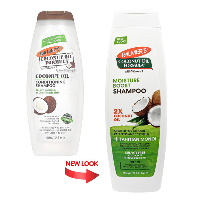 Palmer's® Coconut Oil Formula Moisture Boost Shampoo (400ml / 13.5 fl oz) by Pasteur Pharmacy