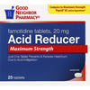GNP Acid Reducer 20 Mg Maximum Strength 25 Tabs