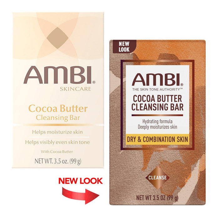 AMBI® Skincare Cocoa Butter Cleansing Bar (3.5 Oz) by Pasteur Pharmacy