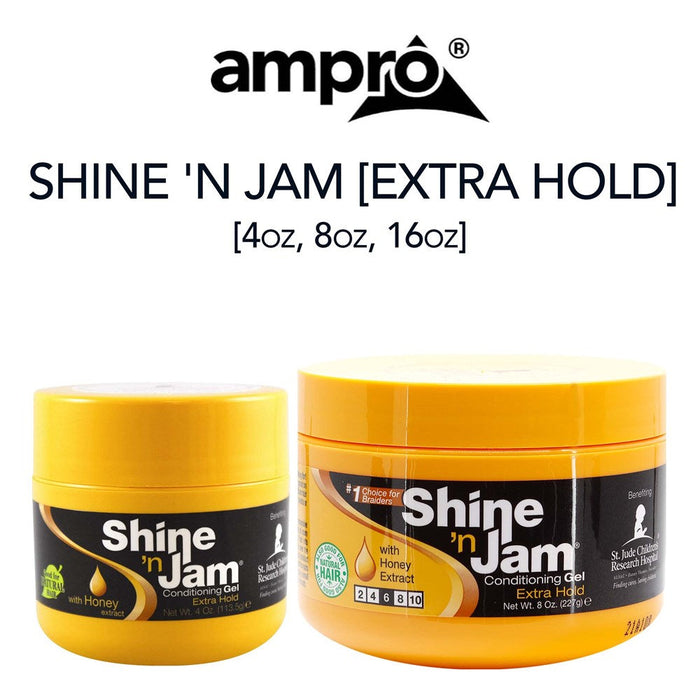 Shine N Jam Con Gel Extra Hld 4 Oz by Pasteur Pharmacy