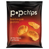 popchips Potato Chips, BBQ Flavor, 0.8 oz Bag, 24/Carton