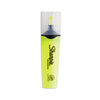 Sharpie Clearview Tank-Style Highlighter, Fluorescent Yellow Ink, Chisel Tip, Yellow/Black/Clear Barrel, Dozen