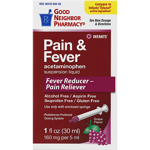 Good Neighbor Pharmacy GNP Infant Grape 160 Mg Suspension 1 Oz by Pasteur Pharmacy
