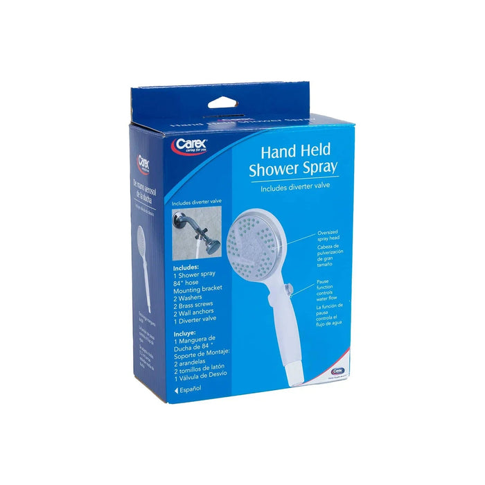 Carex Hand Held Shower Spray And Diverter Valve by Pasteur Pharmacy