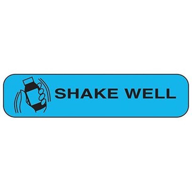 Apothecary Products Label Shake Well 1X by Pasteur Pharmacy