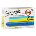Sharpie Tank Style Highlighters, Blue Ink, Chisel Tip, Blue Barrel, Dozen