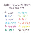 Sharpie Retractable Permanent Marker, Extra-Fine Needle Tip, Red