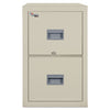 FireKing Patriot by FireKing Insulated Fire File, 1-Hour Fire Protection, 2 Legal/Letter File Drawers, Parchment, 17.75 x 25 x 27.75