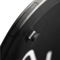 Alba Triangular Umbrella Stand, Steel, 10.25w x 10.25d x 23.67h, Silver/Black
