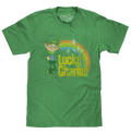 Lucky Charms Retro Rainbow T-Shirt - Green by Tee Luv