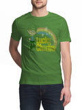 Lucky Charms Retro Rainbow T-Shirt - Green by Tee Luv