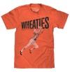 Wheaties Breakfast of Champions Football Player T-Shirt - Orange