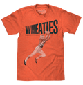 Wheaties Breakfast of Champions Football Player T-Shirt - Orange by Tee Luv