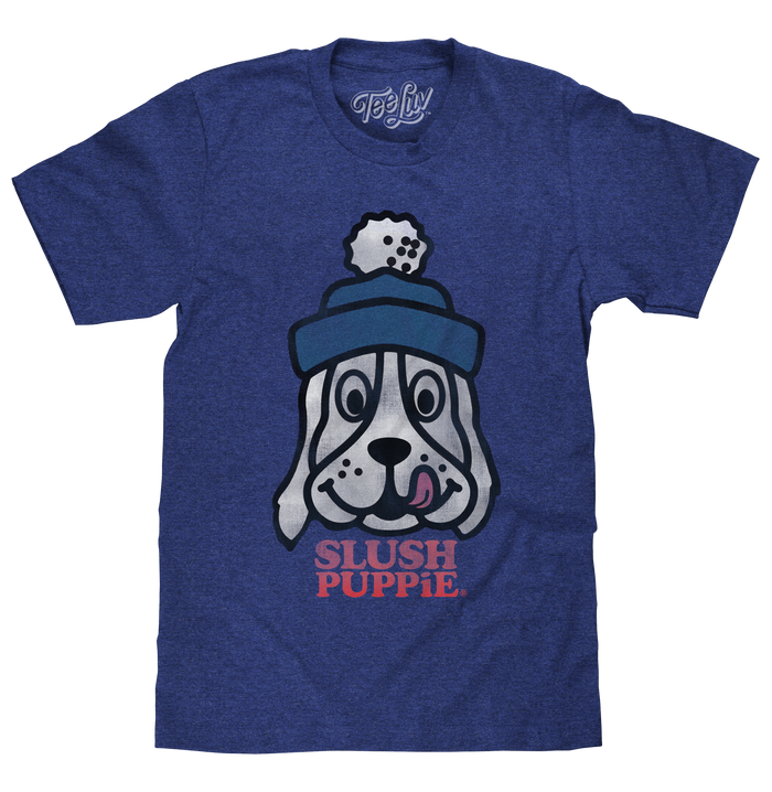 Slush Puppie Logo T-Shirt - Blue by Tee Luv