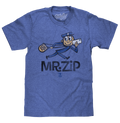 U.S. Mail Vintage Mr. Zip T-Shirt - Blue by Tee Luv