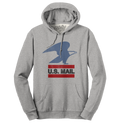 USPS U.S. Mail Eagle Hooded Sweatshirt - Gray by Tee Luv