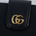 Gucci Black GG Marmont Leather Compact Wallet #2268 by Bolt Boutique