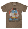 Mr. Owl How Many Licks? T-Shirt - Brown
