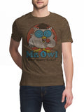 Mr. Owl How Many Licks? T-Shirt - Brown by Tee Luv