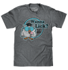 Tootsie Roll Pop Mr. Owl Wanna Lick? T-Shirt - Gray