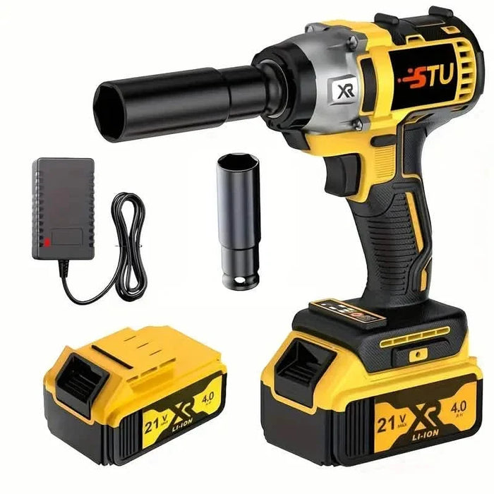 21V Cordless Impact Wrench Kit with 4000mAh Battery & Heavy-Duty Motor by DailySale
