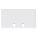 Rolodex Plain Unruled Refill Card, 2.25 x 4, White, 100 Cards/Pack