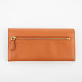 Prada Orange Saffiano Leather Long Wallet #2270 by Bolt Boutique