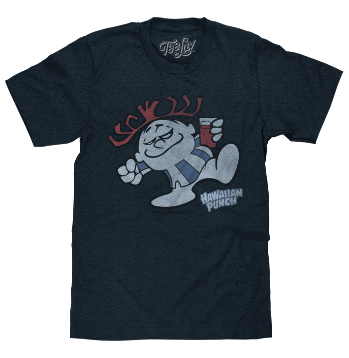 Hawaiian Punch T-Shirt - Navy by Tee Luv
