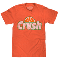 Vintage Orange Crush Logo T-Shirt - Orange by Tee Luv