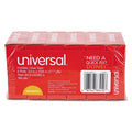 Universal Invisible Tape, 1" Core, 0.75" x 83.33 ft, Clear, 6/Pack