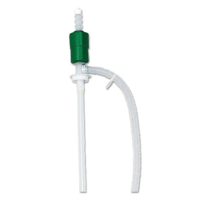 Boardwalk Drum Pump, 5 gpm, Plastic, 46" Tall, Clear, 46"