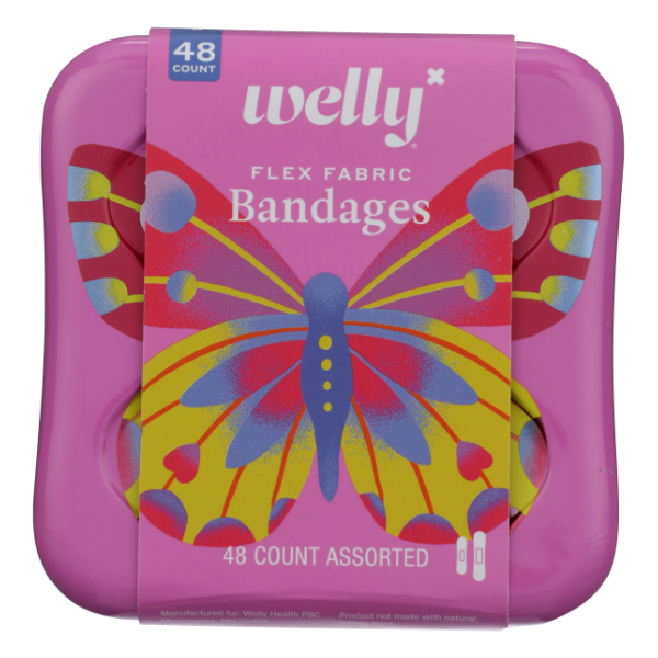 Welly Butterfly Bandages 48Ct by Pasteur Pharmacy