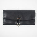 Prada Black Saffiano Leather Ribbon Long Wallet #2277 by Bolt Boutique