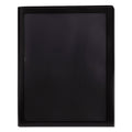 Smead Frame View Poly Two-Pocket Folder, 100-Sheet Capacity, 11 x 8.5, Clear/Black, 5/Pack