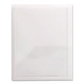 Smead Frame View Poly Two-Pocket Folder, 100-Sheet Capacity, 11 x 8.5, Clear/Oyster, 5/Pack