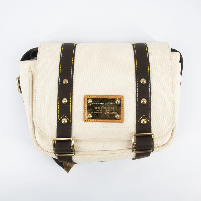 Louis Vuitton Beige Antigua Buzas PM #2281 by Bolt Boutique