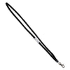 Advantus Deluxe Safety Lanyards, Metal Lobster Claw Hook Fastener, 36" Long, Black, 24/Box