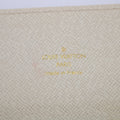 Louis Vuitton Beige Monogram Mini lin Portefeuille Sarah Wallet #2283 by Bolt Boutique