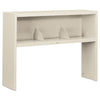 HON 38000 Series Stack On Open Shelf Hutch, 48w x 13.5d x 34.75h, Light Gray