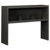 HON 38000 Series Stack On Open Shelf Hutch, 48w x 13.5d x 34.75h, Charcoal