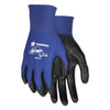 MCR Ultra Tech Tactile Dexterity Work Gloves, Blue/Black, Large, 1 Dozen